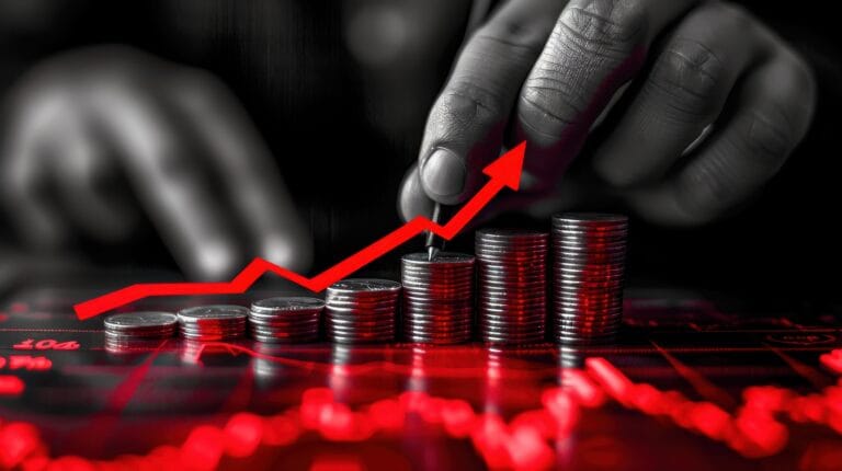 Pessoa calculando o lucro do ROAS